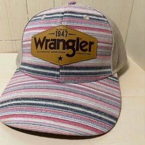 Wrangler ball cap.